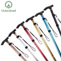 Trekking Poles Aviation Aluminium Custom 5 Section Telescopic