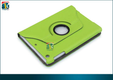 New Arrival 360 Degree Rotaring Stand Leather Case For Ipad Mini Protective Covers