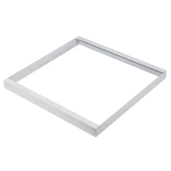 LED Panel Surface Mounting Kit with Aluminum Frame and White Coating for 600x600 Ceiling Tiles