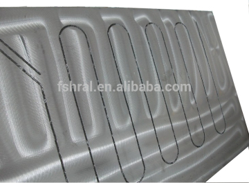 grooved Alminum Honeycomb Panel with cable function