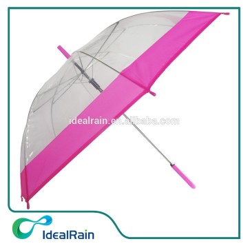 Auto Open Clear Transparent Umbrella
