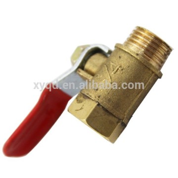 Brass Ball Valve with Nipple;Copper Ball Valve