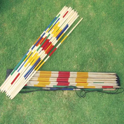 Outdoor Wooden Mikado Game Set: The Perfect Addition to Your Yard