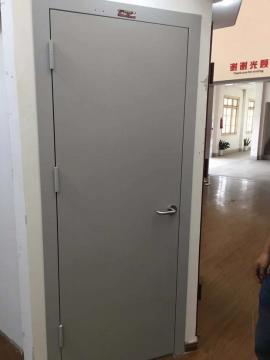 Steel wood heat insulation fire door