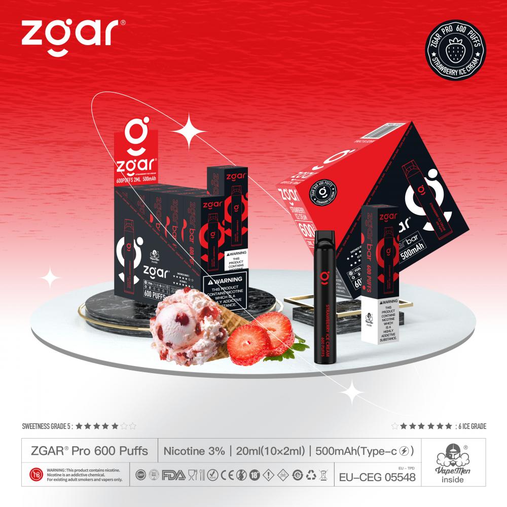 OEM Zgarvpae يمكن التخلص من Vape Pen Scillette Electronic