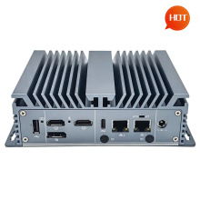 fanless embedded system industrial computer with isa slot