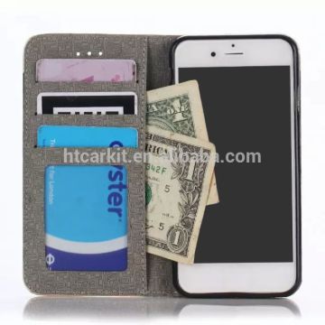 2015 New arrival Mobile phone case For iphone 6s wholesale Flip leather case