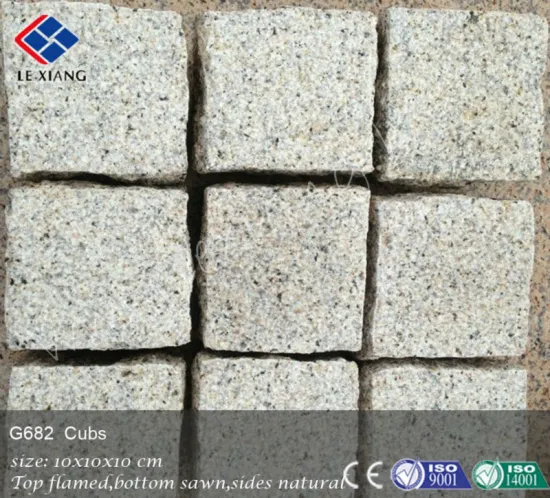 G682ZP granite paving stone