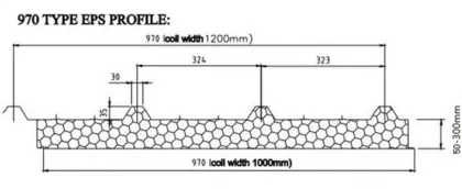 EPS rockwool sandwich panel Cladding forming machine