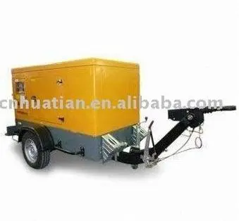200GFT New Design Soundproof Trailer Power Generator