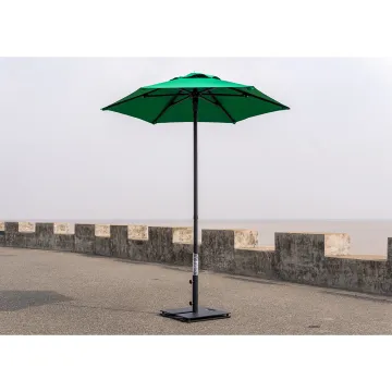China Green Round Mini Patio Cafe Parasol Umbrella