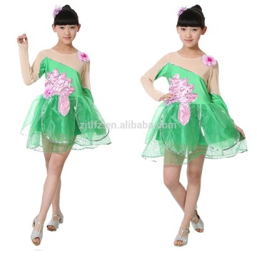 dance girl dress costumes stage ballet costumes girl dance costumes with flower fairy girl costumes