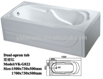 Ceramic Hydromassage Bathtub VK-G822