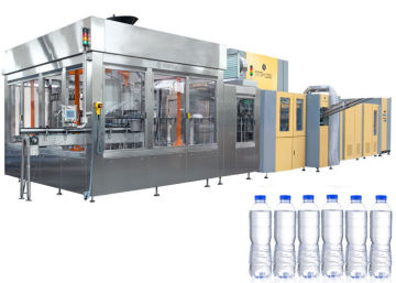 Plc Control Carbonated Drink, Pure Water Bottle Filling Machine With 6–18 Heads