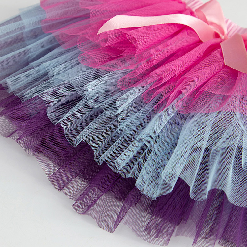 VIKITA Baby Girls Tutu Skirt Ballerina Pettiskirt Fluffy Children Ballet Skirts For Party Dance Princess Girl Tulle Clothes