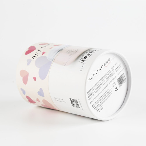 Round Kraft Paper Craft Empty Cosmetics Cylinder Box