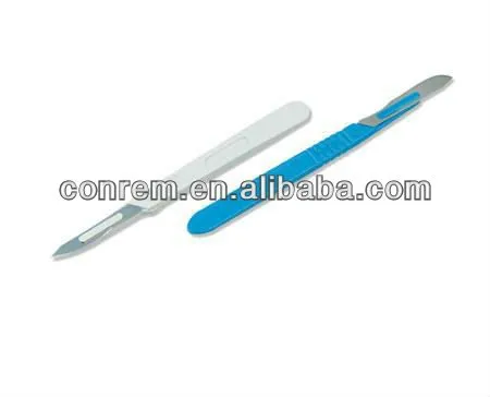 Medical use carbon steel stainless steel disposable surgical scalpel