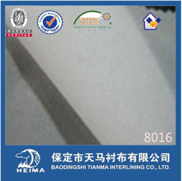 factory direct price fusible interlining fabric for women's suit/uniform/casual clothes