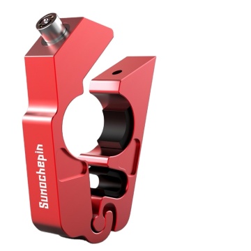Rider elettrico in alluminio OEM Blocco antifurto e corno per moto
