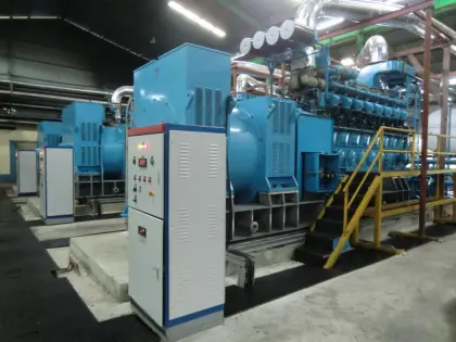 Diesel Power Plant Powered by CRRC