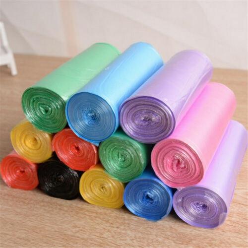 Colored Garbage Bags Bathroom Trash Can Liners