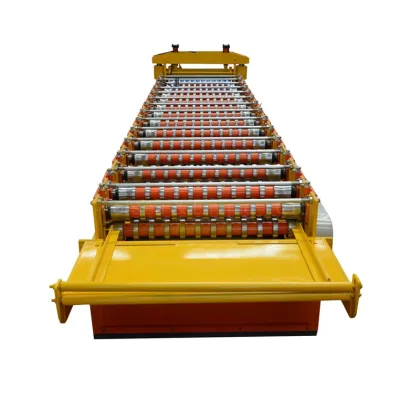 oem professional cnc metal profiles waved panl roll hongyuan rool forming machine equipment