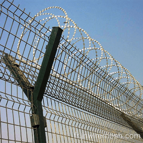 Clôture de prison de haute sécurité