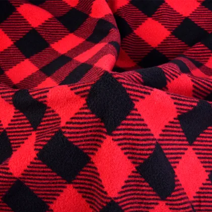 Wholesale Flannel Fabric for Women's Pajamas and Shirts