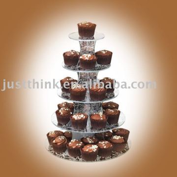 acrylic cupcake display stand