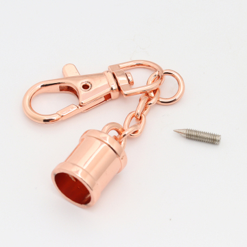 Stunning Gold Buckle Slider Zinc Alloy Magnetic Lock Set for Handbags and Purses