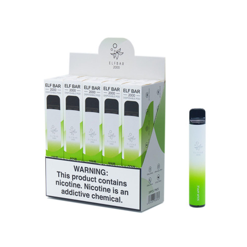 Vapes Elf Bar 2000 Banana Milk