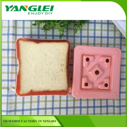 kitchen appliances sandwich lunch box heart sandwich cutter