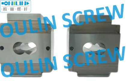 Screw Elements and Segmented Barrel for Coperion