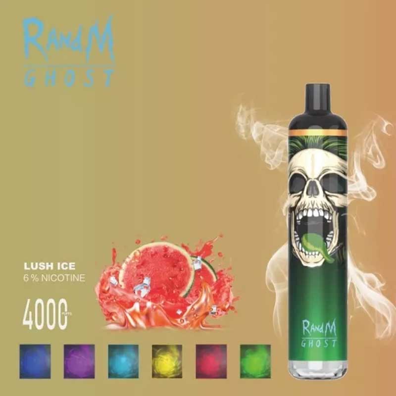 Randm Ghost 4000puffs القابلة لإعادة الشحن