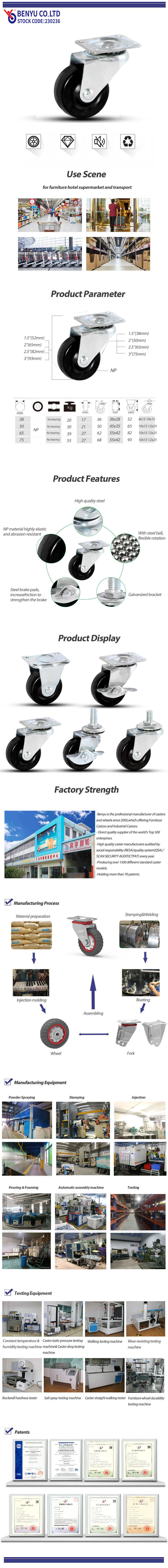 Swivel Rubber Caster