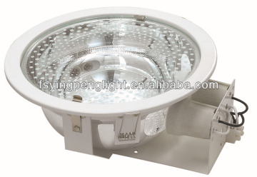 7 inch horizontal fog-proof downlight YP7104 2*E27