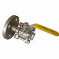 Valve Shell Three-piece stainless steel flange water ball valve Supplier