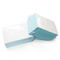 Premium 4x6 fanfold blue liner shipping address label