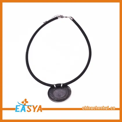 Type Crystal Necklace Black Chian Black Crystal Necklace