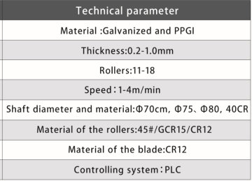 Glazed tile sheet roofing roll forming machine
