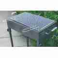 galvanized stainless steel barbecue