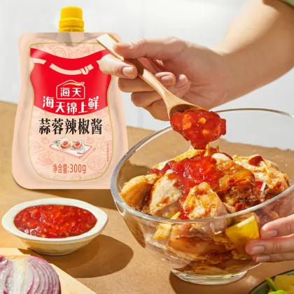 Haitian Red Chilli Garlic Sauce - 300g Custom Spicy Hot Sauce