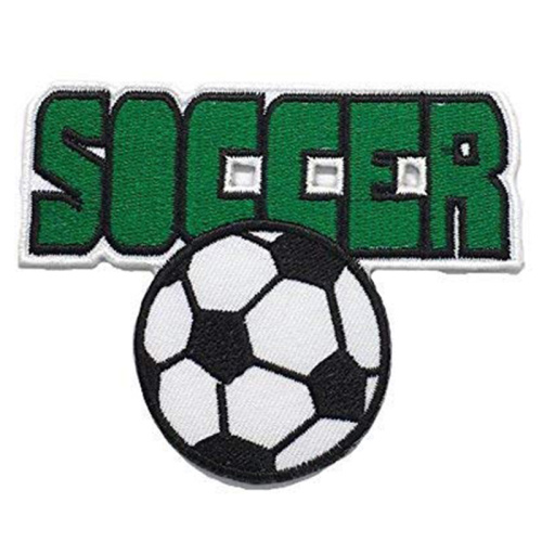 Soccer Football Fashion Embroidery Patches Sew Iron