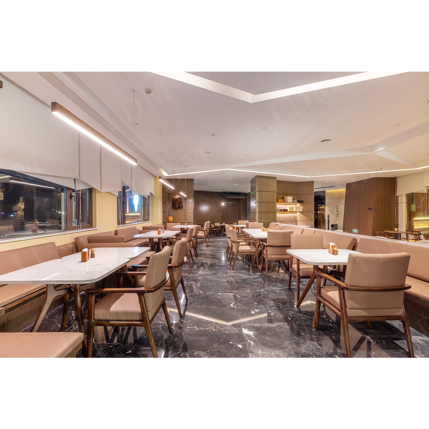 Marble Table and Chair Collections for Restaurants