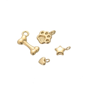 IYWU ACEON Stainless Steel 3D PET Element DIY CHARM