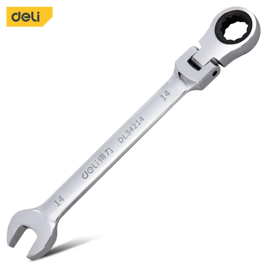 Deli DL34214 hand tools multifunctional ratchet wrenches 14mm