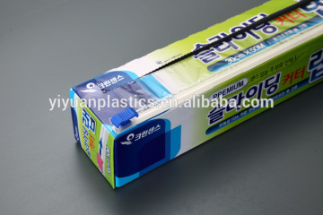 Plastic PVC film and stretch film food grade slide cutter
