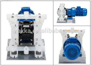 DBY3-10 electric diaphragm pumps in PP with Neoprene diaphragm