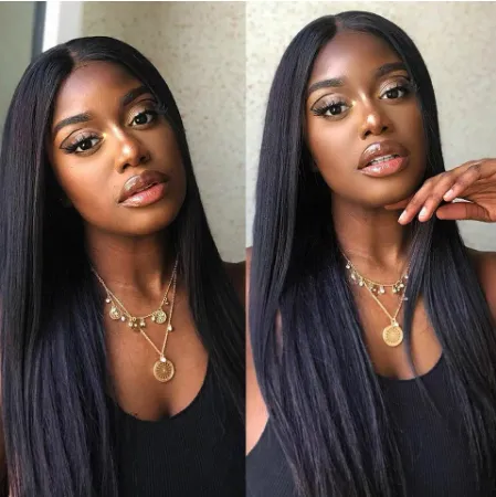 150% 180%  Density Human Lace Front Wigs, 10A Grade 13x6 Transparent Frontal Virgin Remy Brazilian Hair Wig