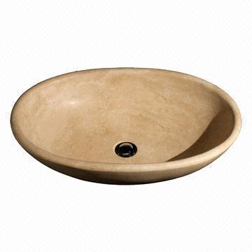 15-inch Luxury Classical Hotel, House, Marble Bathroom Sinks